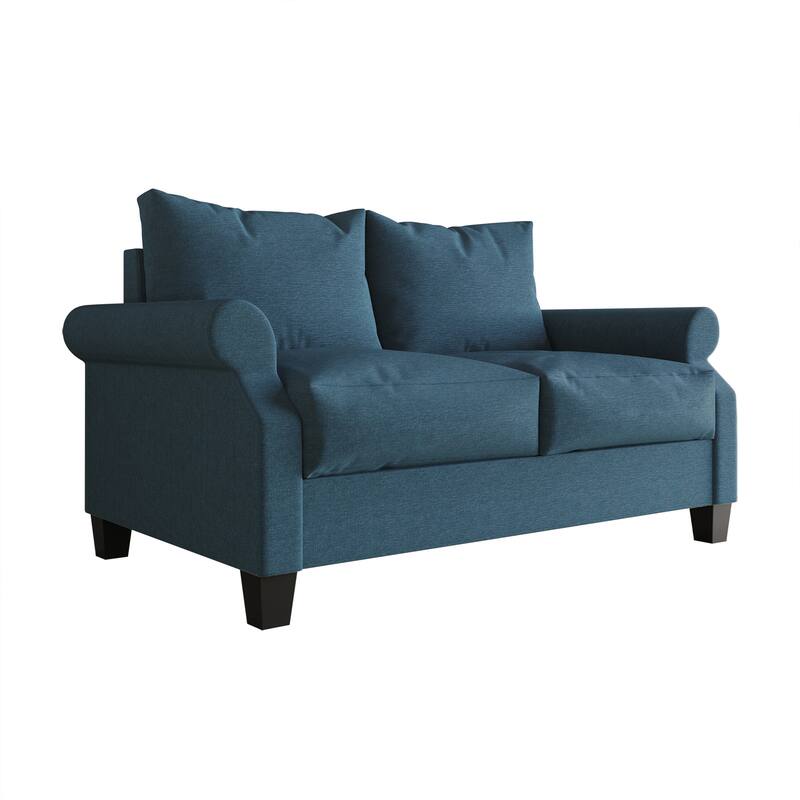 CraftPorch Classic Linen Upholstered 2-Piece Living Room Set
