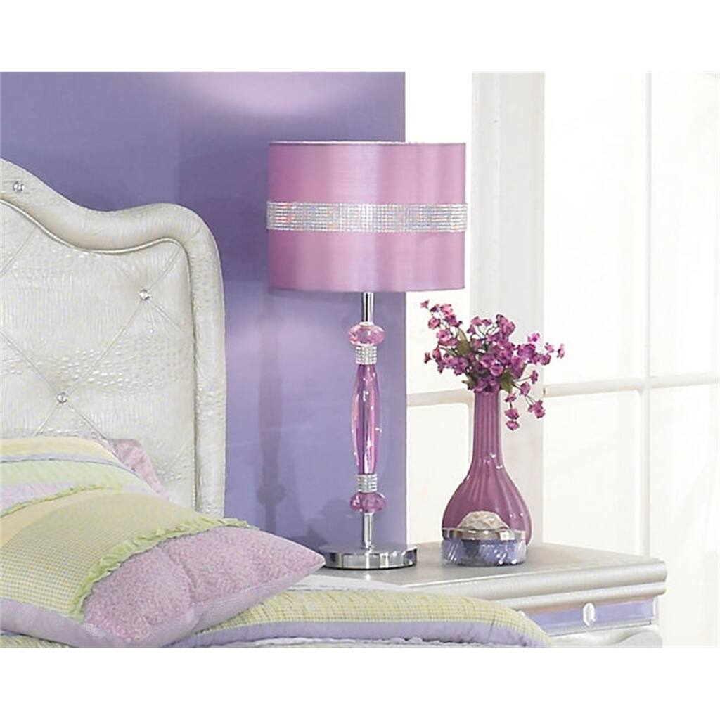 Purple Contemporary Table Lamp