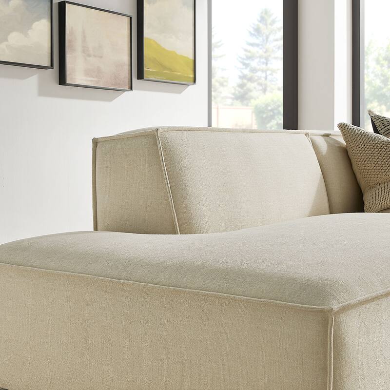 Restore 2-Piece Performance Fabric Upholstered Modular Loveseat