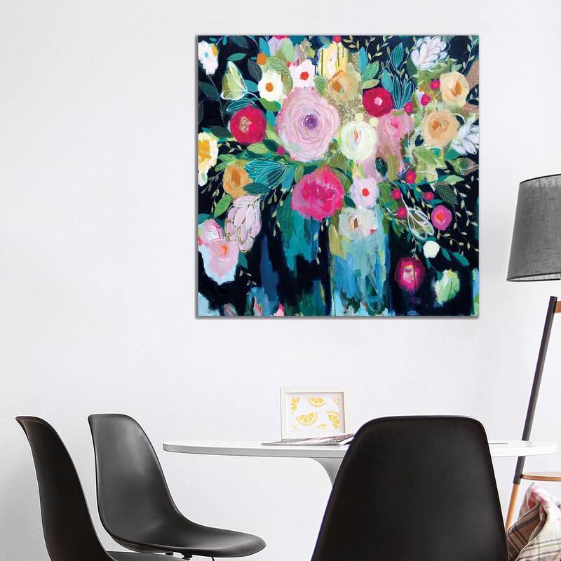iCanvas "Follow The Roses" by Carrie Schmitt Canvas Print - 37x37x1.5