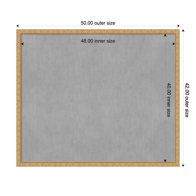 Amanti Art Lila Gold Framed - 50 x 42 in - Lila Gold