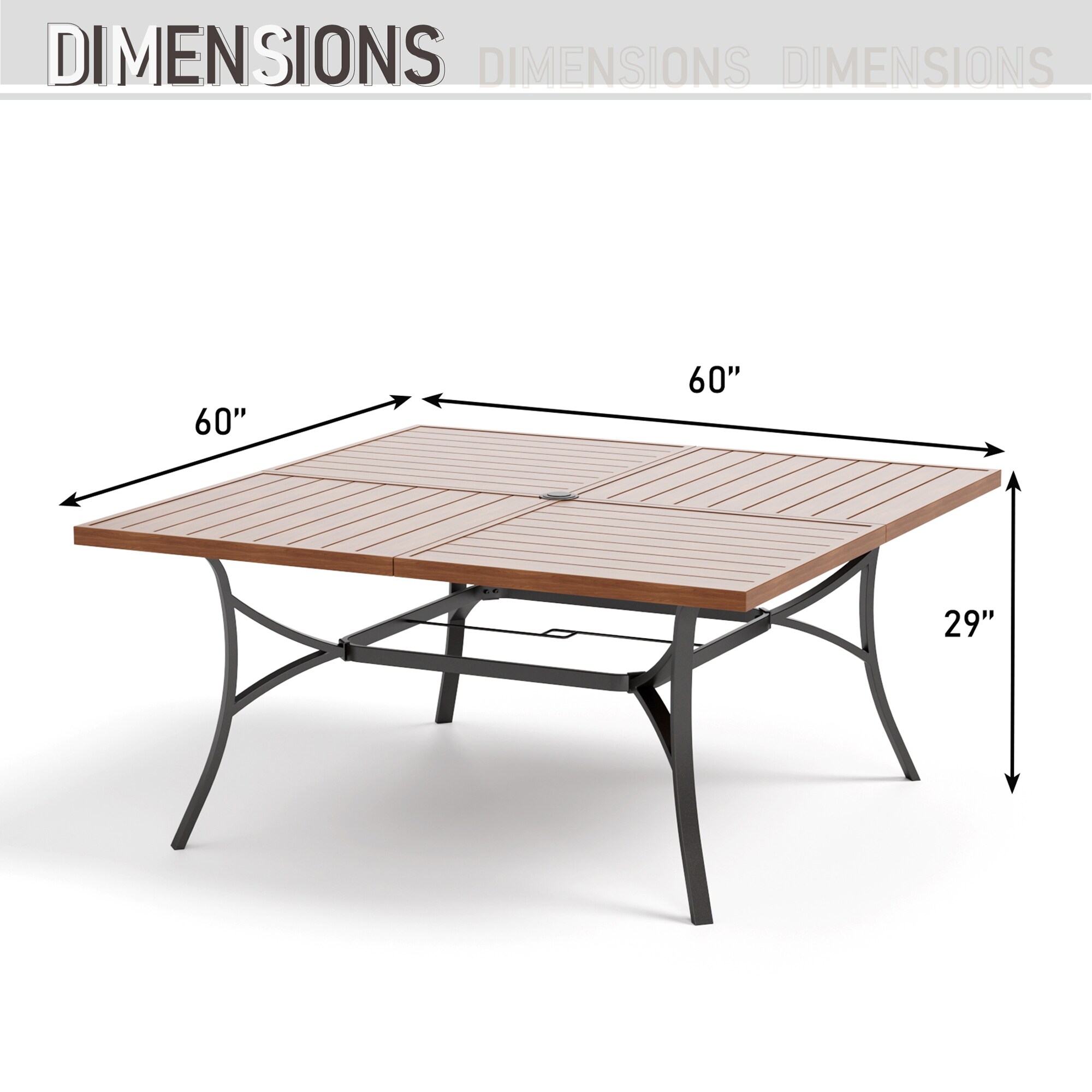 Hampton bay 9 discount piece patio set