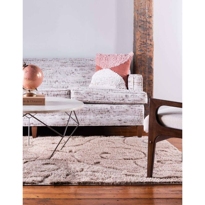 Shag Milson Collection Area Rug