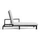 preview thumbnail 10 of 62, Benton Modern Aluminum Lounge Outdoor Double Chaise with Cushion - N/A
