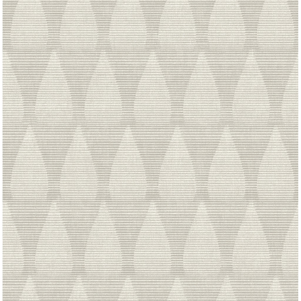 A-Street Prints Mirko Grey Ogee Wallpaper