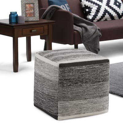 WYNDENHALL Frances Boho Cube Pouf