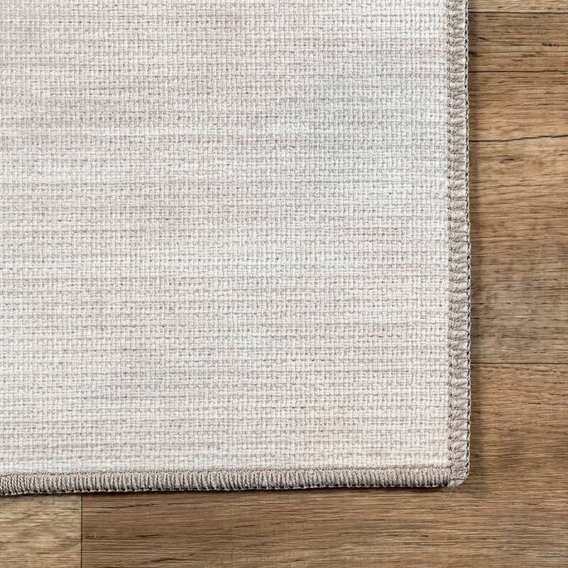 Nuloom Lia SpinClean Single Rainbow Machine Washable Area Rug