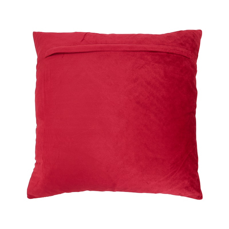 Velvet Beaded Chevron Throw Pillow