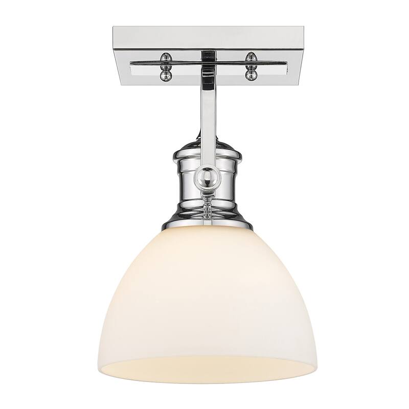 Hines 1 Light Semi-Flush