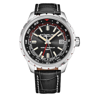 Global Voyager 1014 GMT 42mm World Timer Watch