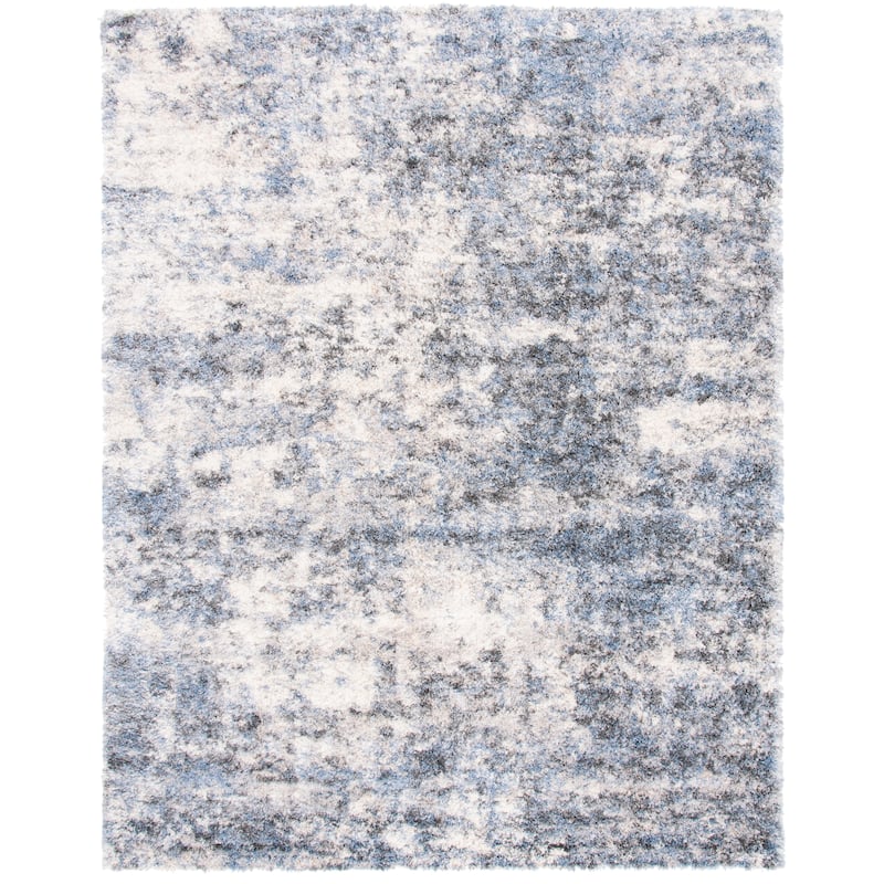 SAFAVIEH Berber Shag Yasumi Abstract 1.25-inch Thick Rug