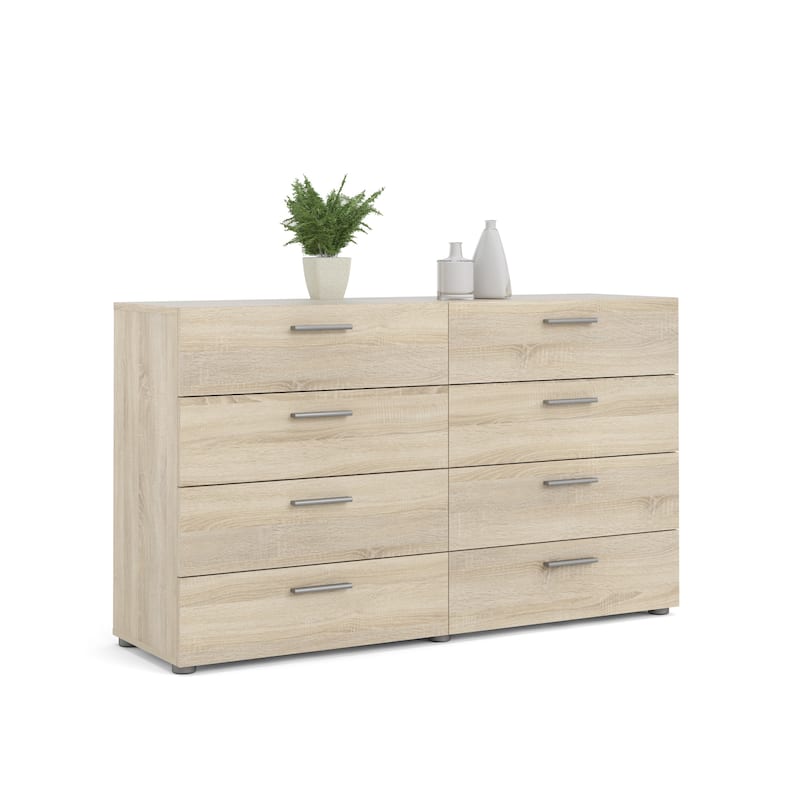 Porch & Den Angus Space-saving 8-Drawer Double Dresser