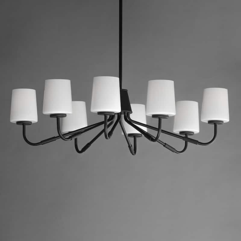 Maxim 12698WT Durham 8 Light 35" Wide Chandelier