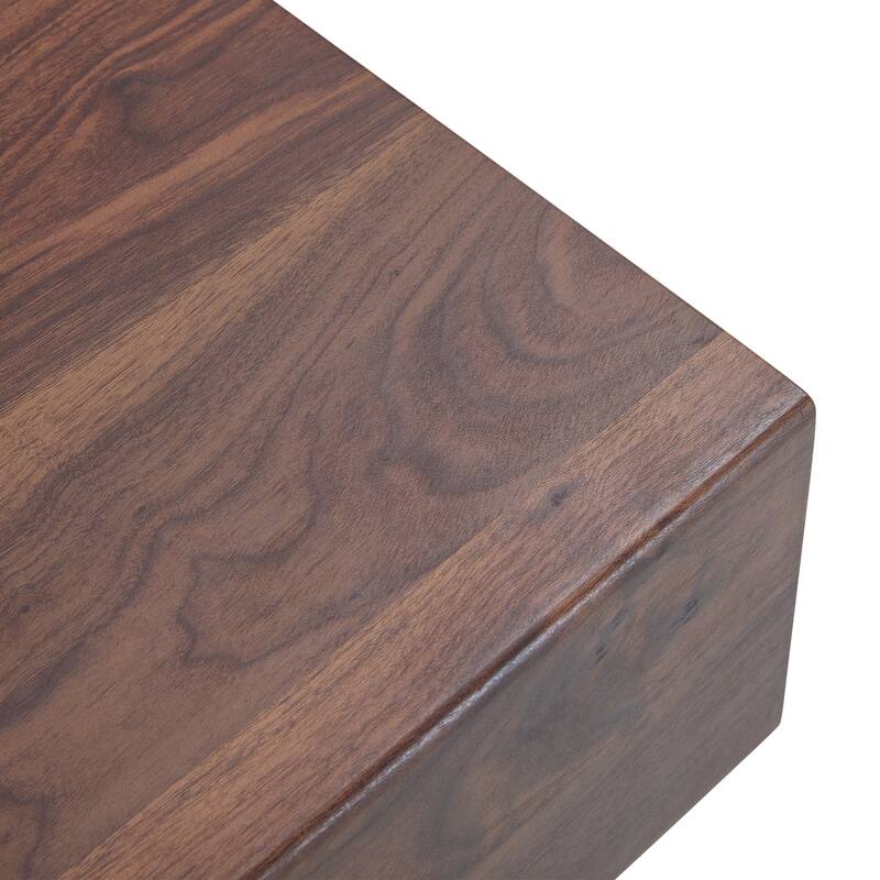 43.3" Modern Rectangular Coffee Table with Sturdy MDF Support Legs for Living Room