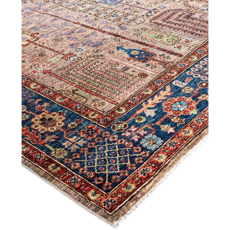 Serapi One-of-a-Kind Hand-Knotted Area Rug - Brown - 8' 1" x 10' 0"