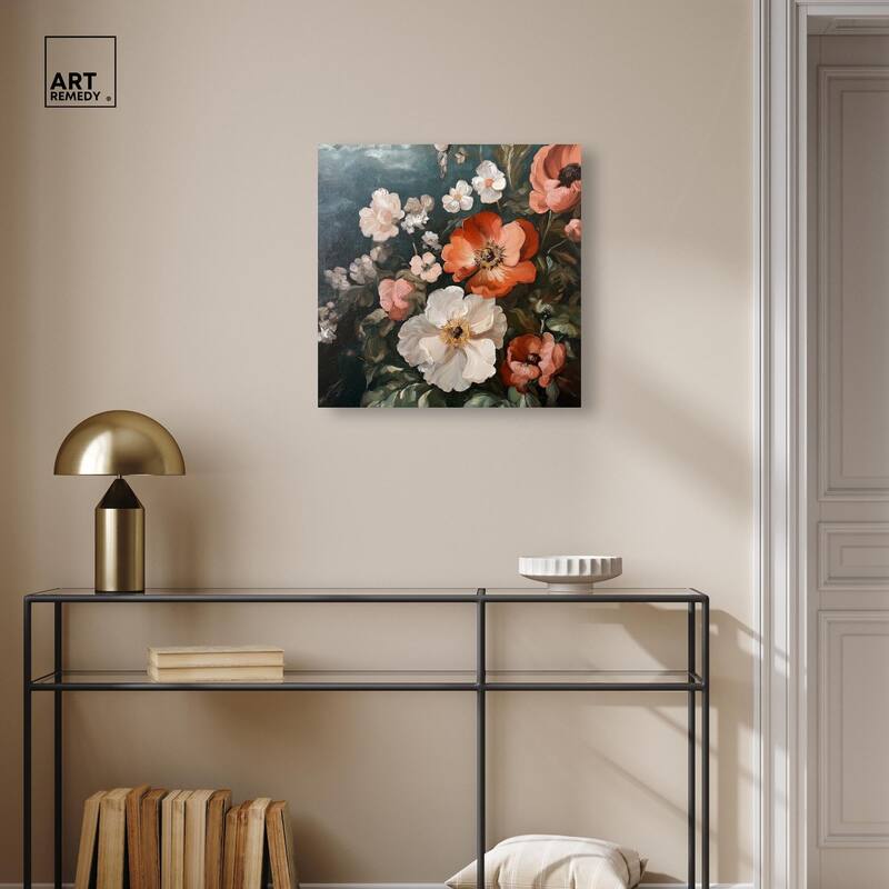 Petals in Abundance Canvas by Art Remedy, Gallery Wrapped