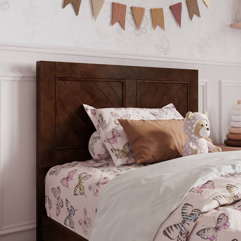 Clayton Platform Bed with Panel Footboard and Storage Drawers