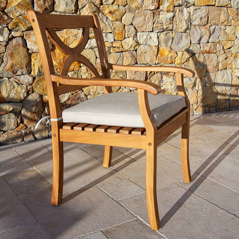 Cambridge Casual Lowell 4-Piece Indonesian Teak Patio Dining Set