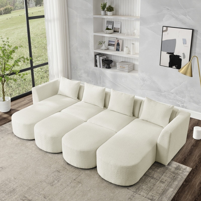 Round sales modular sofa