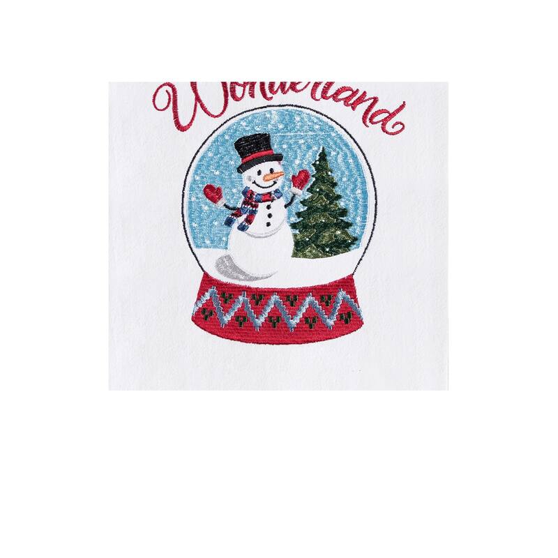 Wonderland Snow Globe Towel