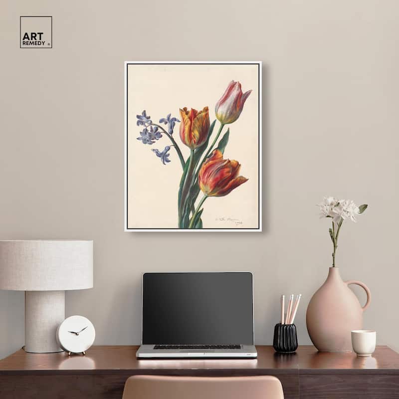 Tulips 1892 Canvas by Art Remedy