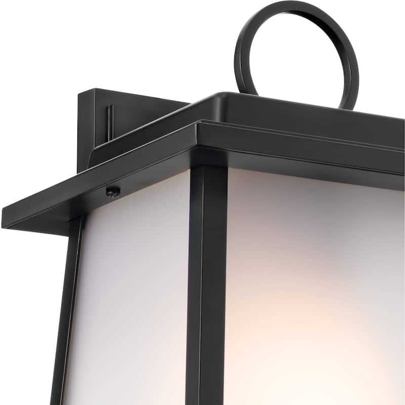 Kichler 59106 Noward 12" Tall Outdoor Wall Sconce with Satin Etched