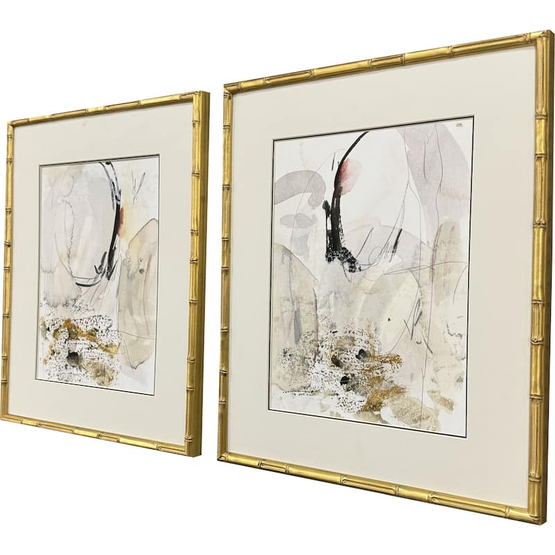 Paragon Sands and Sediments Framed Art - Set of 2