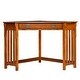 preview thumbnail 10 of 9, Porch & Den Crescent Mission-style Corner Desk