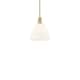 Option Brushed Brass / Matte White