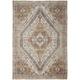 HomeRoots 9' X 12' Ivory Orange And Brown Abstract Area Rug - 9' x 12 ...