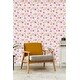 preview thumbnail 2 of 0, Watercolor Pink Flowers Wallpaper