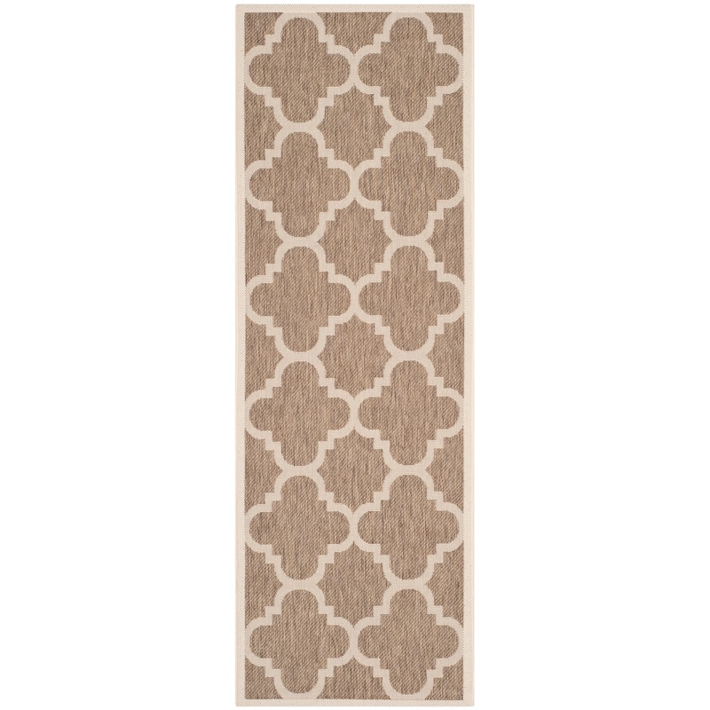 SAFAVIEH Courtyard Hafiza Indoor/ Outdoor Waterproof Patio Backyard Rug