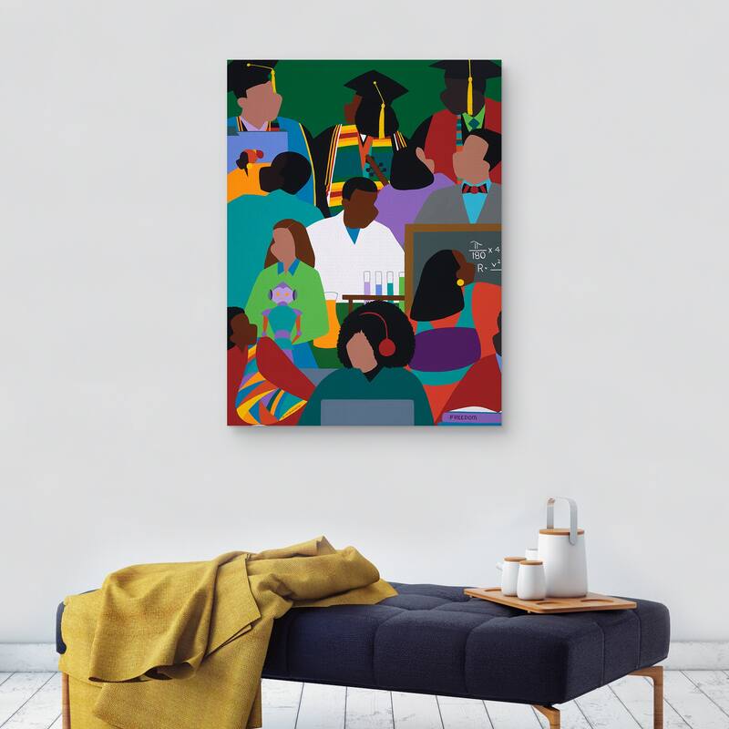 Honors Mindset by Synthia SAINT JAMES Canvas Art Print