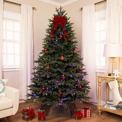 Real Touch™ Pre-Lit Grande Balsam Fir Artificial Christmas Tree - 7.5' Dual Color LED