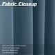 preview thumbnail 24 of 25, Aurora Home Antique Silver Grommet Top Thermal Insulated Blackout Curtain Panel Pair