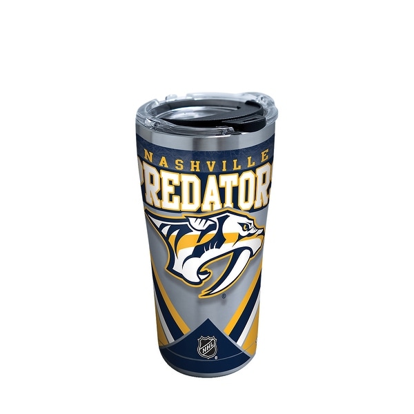 NHL Nashville Predators Ice 20 oz Stainless Steel Tumbler with lid