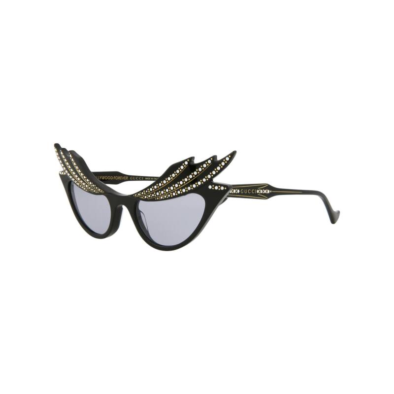 Gucci Cat Eye-Frame Acetate Sunglasses