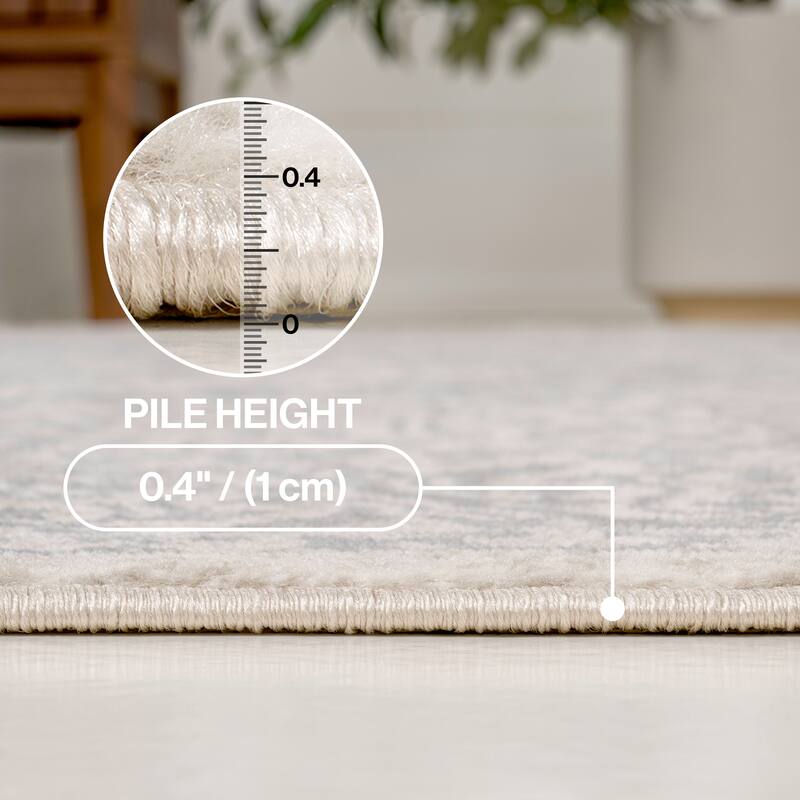 JONATHAN Y Traditional Persian Vintage Medallion Area Rug