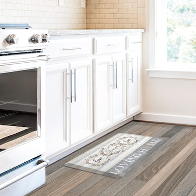 Laural Home Loving Home 20" x 30" Kitchen Mat - 20" x 30"