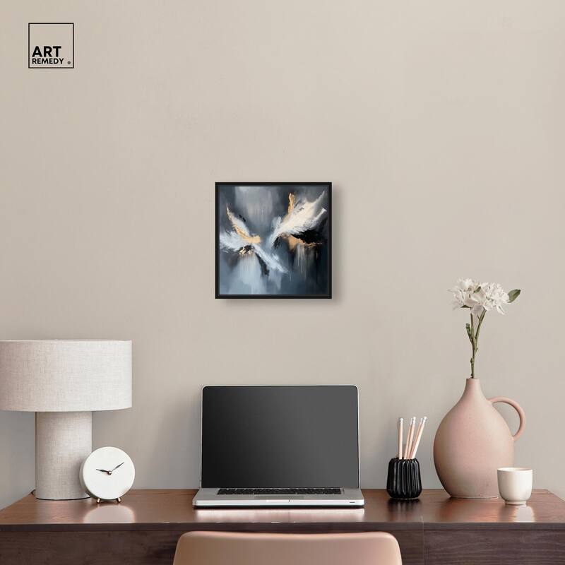 Wings of Gold Canvas by Art Remedy