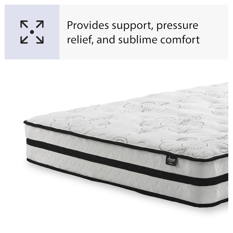 Signature Design by Ashley Chime 10-inch Hybrid Mattress in a Box