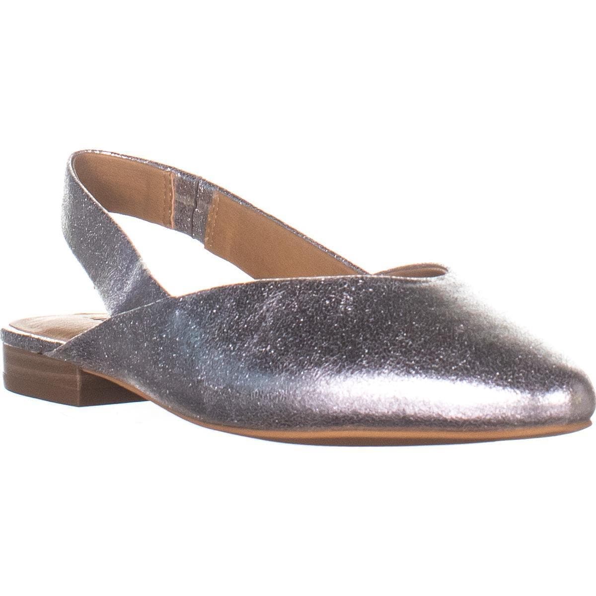 lucky brand silver flats