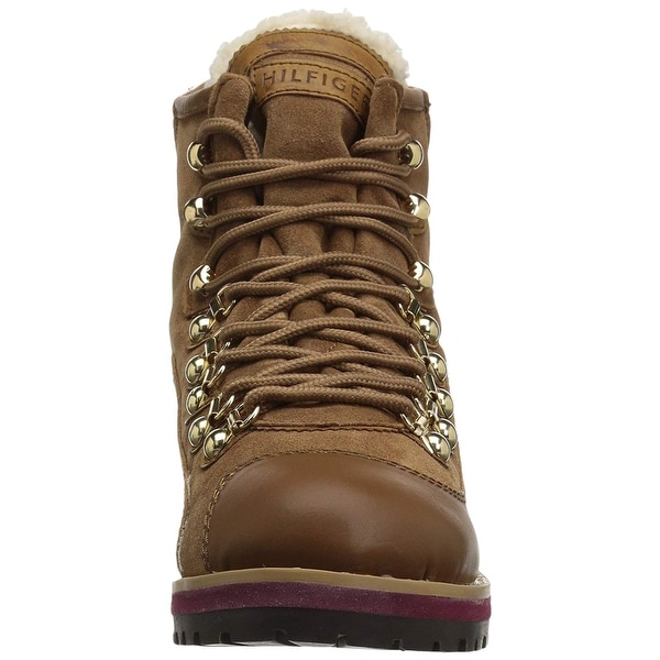 tommy hilfiger th buckle high boot stretch