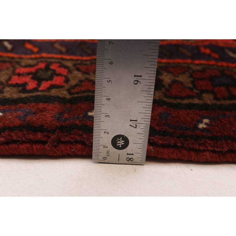 ECARPETGALLERY Hand-knotted Andelz Red Wool Rug - 3'0 x 5'11