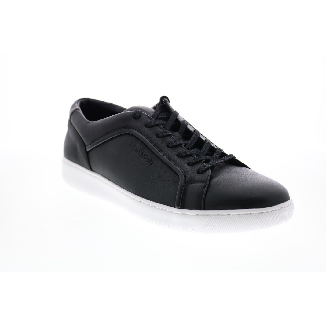 black designer sneakers