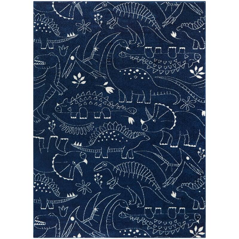 Mod-Tod Parker Dinosaur Kids Area Rug