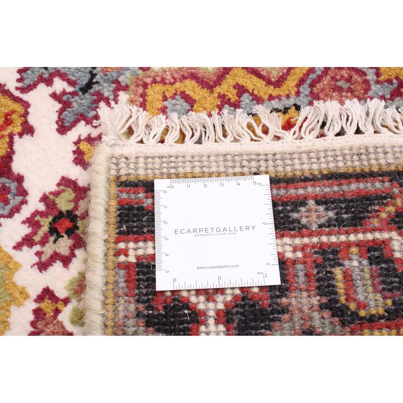 ECARPETGALLERY Hand-knotted Serapi Heritage Cream Wool Rug - 2'7 x 10'4