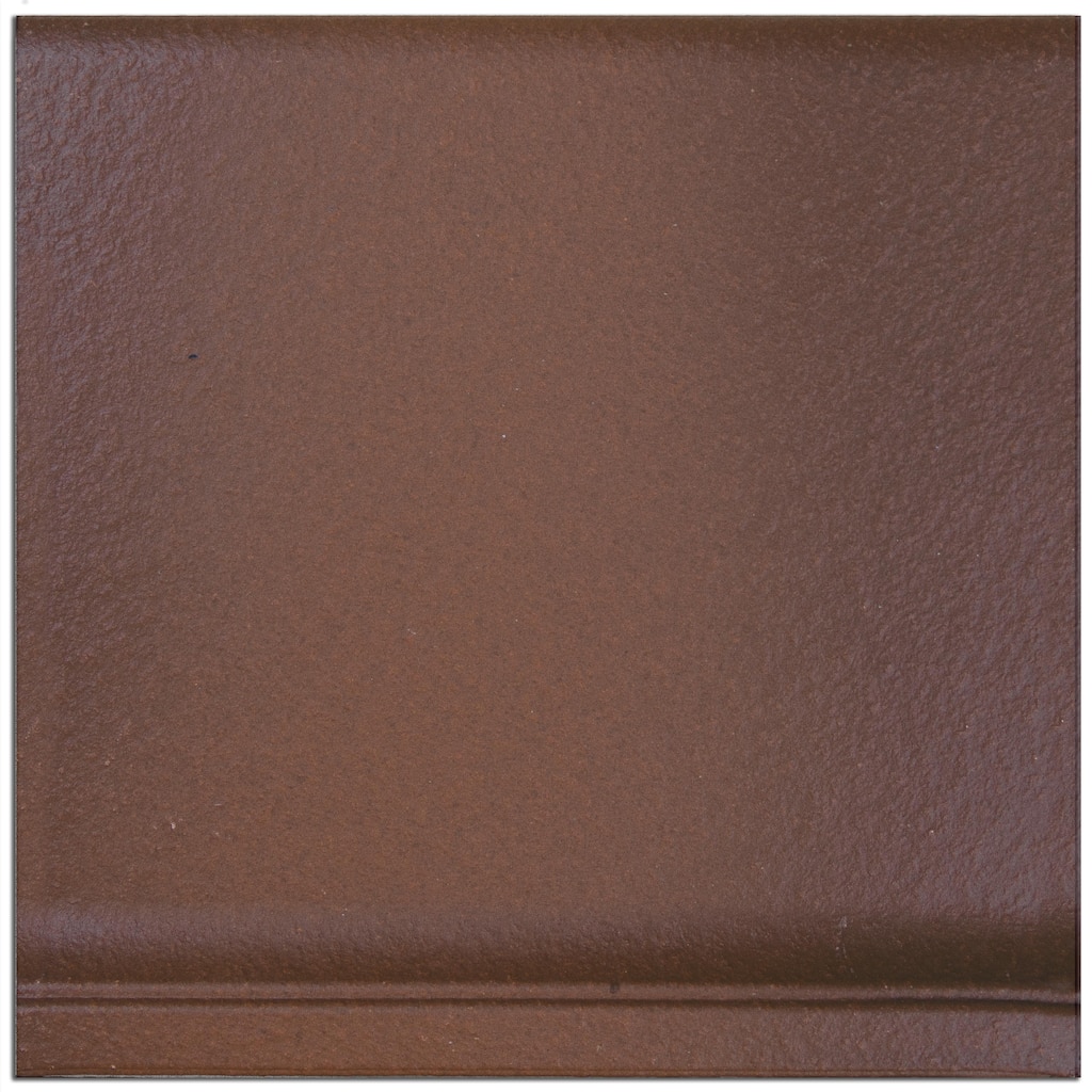 Merola Tile Quarry Cove Base Flame Red II 5-7/8" x 5-7/8" Ceramic Floor and Wall Trim - (1 Tile)