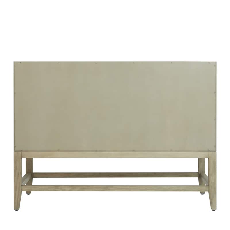 James Martin Vanities Emmeline 48" Single Vanity, Pebble Oak