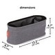 preview thumbnail 18 of 18, Stroller Organizer - Buggy Buddy® - Black